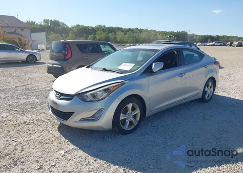 2016 Hyundai Elantra Value Edition from USA, damaged, VIN KMHDH4AE5GU587189